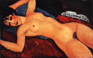 Amedeo Modigliani Nude (Nu Couche Les Bras Ouverts) Sweden oil painting art